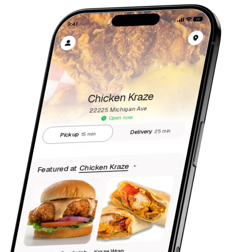 Chicken Kraze app preview